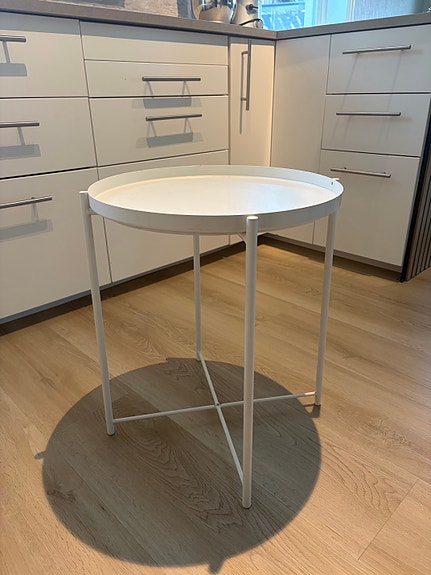 IKEA GLADOM brettbord – hvitt