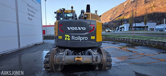 Volvo Volvo ECR145DL Jernbane Maskin – 2015 – 4 586 timer 7 of 30