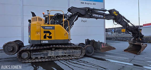 Volvo Volvo ECR145DL Jernbane Maskin – 2015 – 4 586 timer 9 of 30