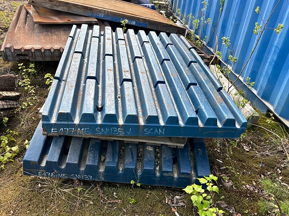 Metso Knuseplate og div deler til Metso LT105 - Leveringsklar 3 of 15