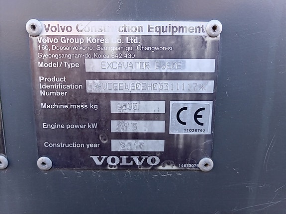 Volvo EW60 hjulgraver 12 of 21