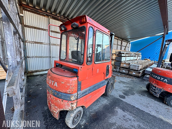 Toyota FBMF 30 elektrisk truck - delemaskin 6 of 30