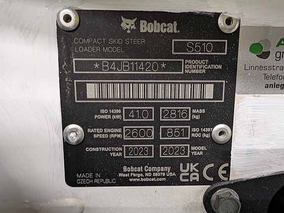 Bobcat S510 9 of 13
