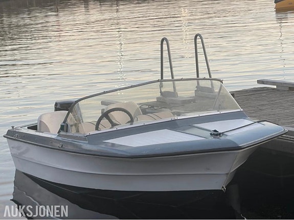 1985 Båt - Skibsplast Sportsmann 14 fot med Mercury 2 of 12