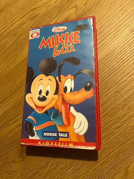 Mikke & Co. VHS Walt Disney