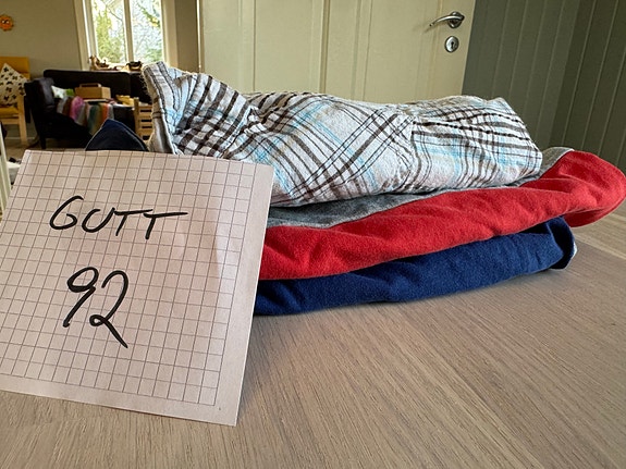 Liten klespakke gutt str.92