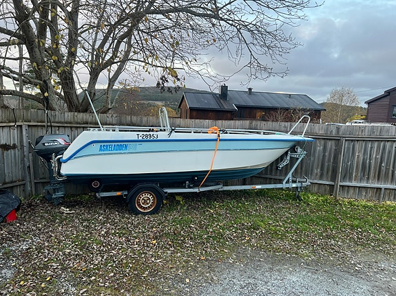 Billig båt med motor og henger 3 of 30