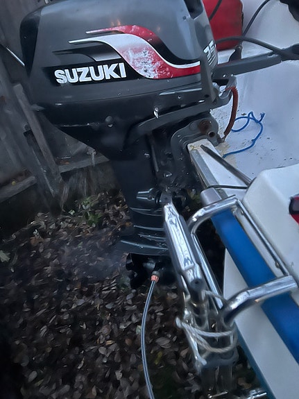 Billig båt med motor og henger 5 of 30