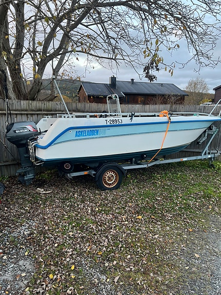Billig båt med motor og henger 17 of 30