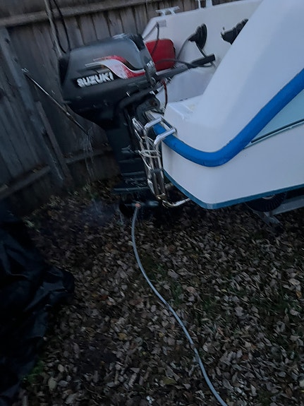 Billig båt med motor og henger 8 of 30