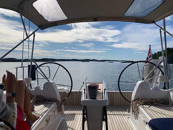 Flott 2019 mod. Dufour Grand Large 382 selges!  Pent holdt og lite brukt! 2 of 24