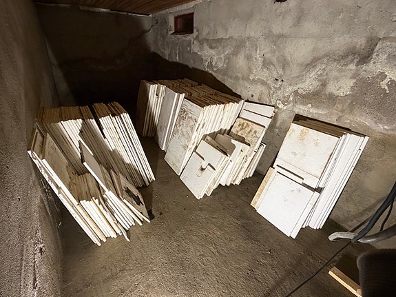 Isoporplater / styrofoam plater hvit