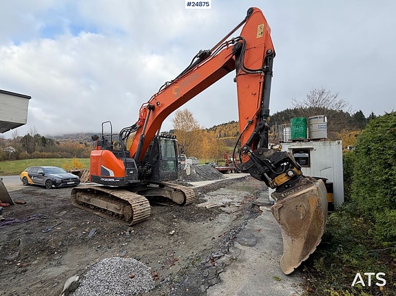 Doosan DX235LCR-5 Beltegraver - Tilt, 2 skuffer og GPS SE VIDEO 8 of 29