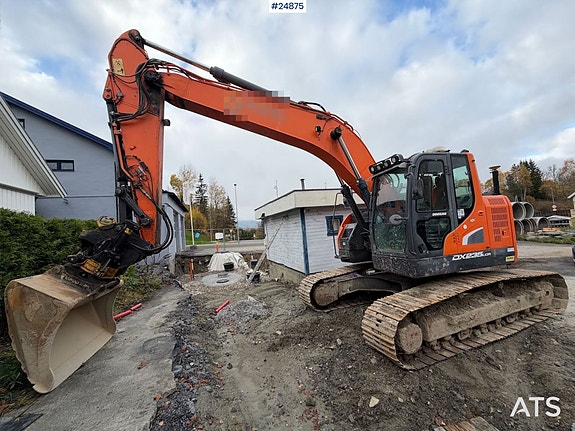 Doosan DX235LCR-5 Beltegraver - Tilt, 2 skuffer og GPS SE VIDEO 29 of 29