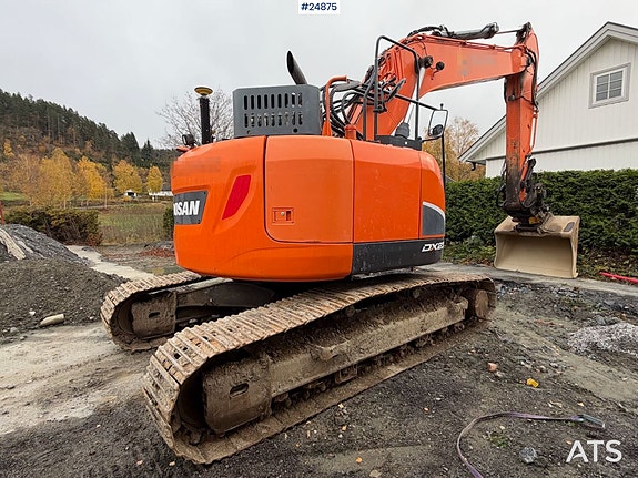 Doosan DX235LCR-5 Beltegraver - Tilt, 2 skuffer og GPS SE VIDEO 5 of 29