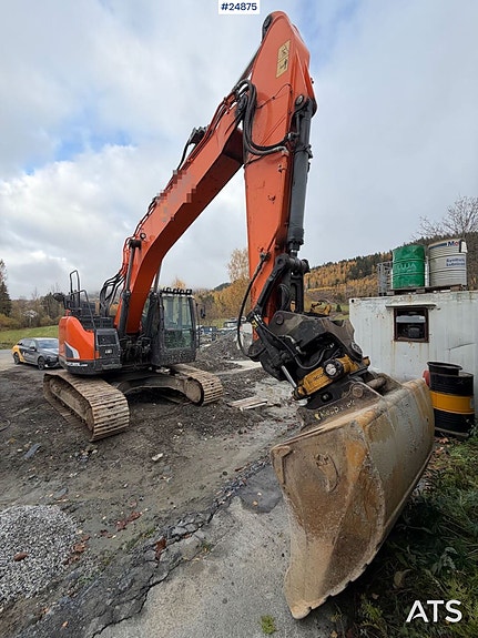 Doosan DX235LCR-5 Beltegraver - Tilt, 2 skuffer og GPS SE VIDEO 9 of 29