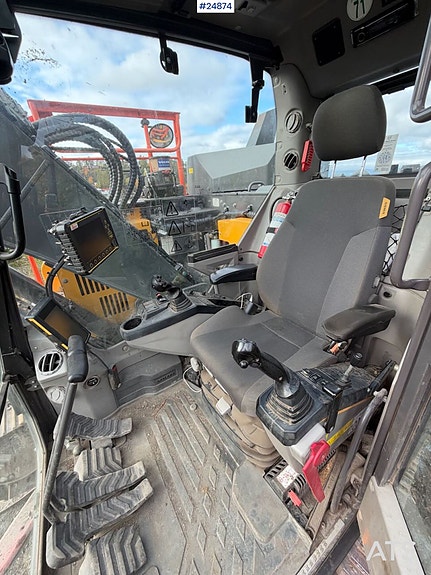 Volvo ECR145EL Beltegraver - 3 skuffer, tilt og Leica GPS 30 of 30