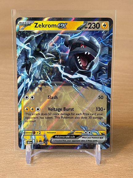 Zekrom EX 034/086 - Pokemon Black Bolt