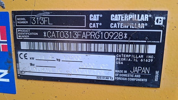Cat 313FL 14 of 15