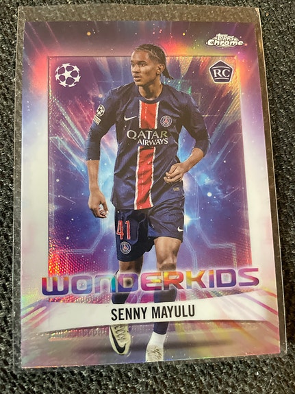 Senny Mayulu Wonderkids fotballkort Champions League