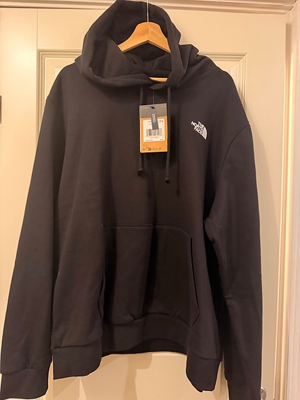 Helt nytt!! Svart The North Face hettegenser i str XXL