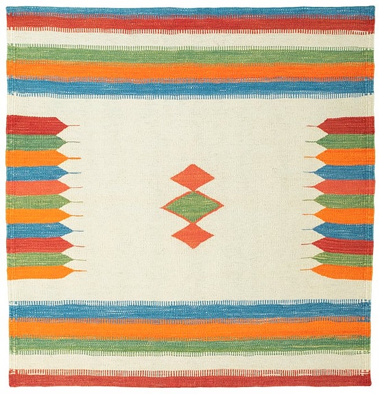 Håndvevd designer-Kelim - Kelim - 102 cm - 99 cm