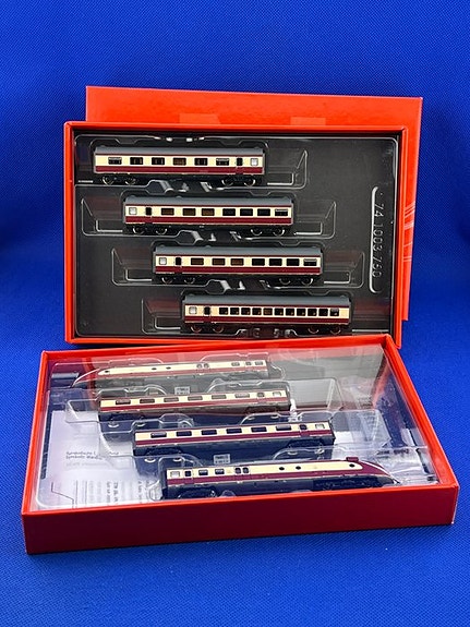 Fleischmann N - 7770001 - Togsett (2) - 8-delt sett BR 602 TEE, DCC, Sound - DB