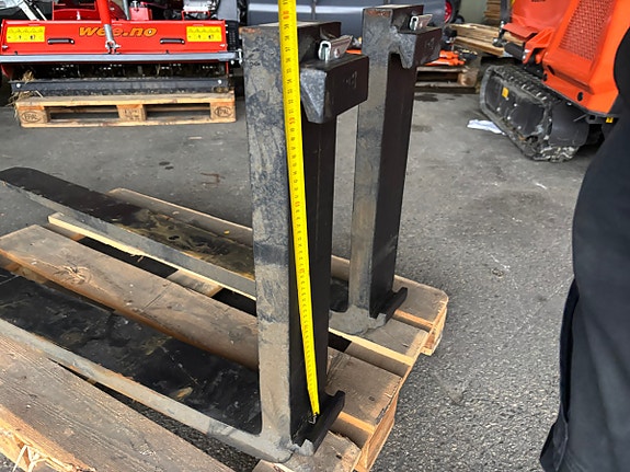 Andre 5 tonn Pallegaffel – 2 meter - Mekanisk pallegaffel 8 of 11