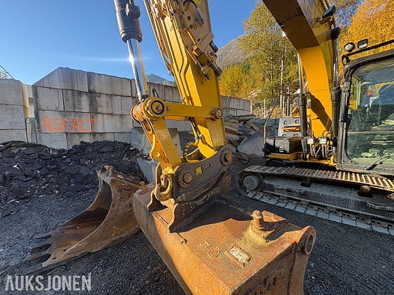 Cat 312EL beltegraver med S60-feste og tiltrotator 17 of 30