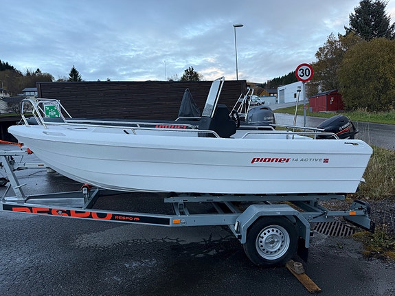 Pioner 14 Active – UBRUKT – Yamaha 9,9/15 HK – Fullutstyrt! 9 of 11