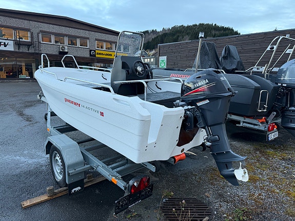 Pioner 14 Active – UBRUKT – Yamaha 9,9/15 HK – Fullutstyrt! 8 of 11