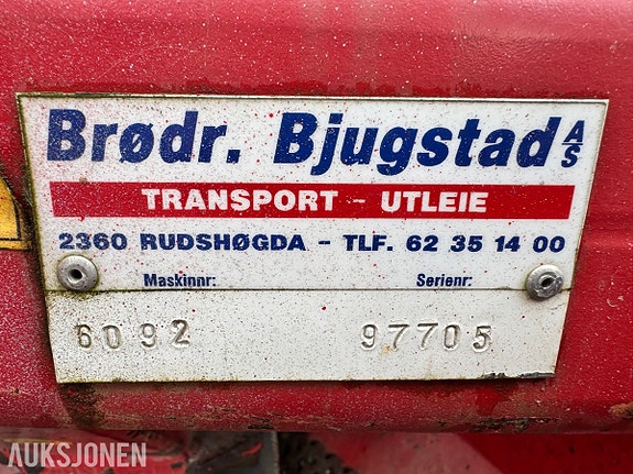 Dalen 2006-110 snøfreser med hydraulisk sving og tut 13 of 14
