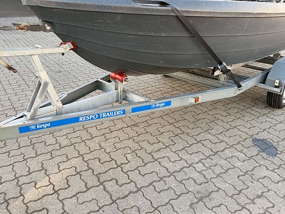 Pioner active 14 - full service på motor - henger medfølger 6 of 7