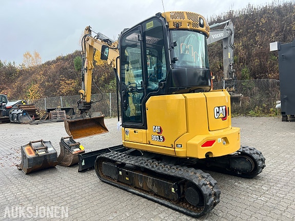 Cat 303.5 minigraver 3 of 30