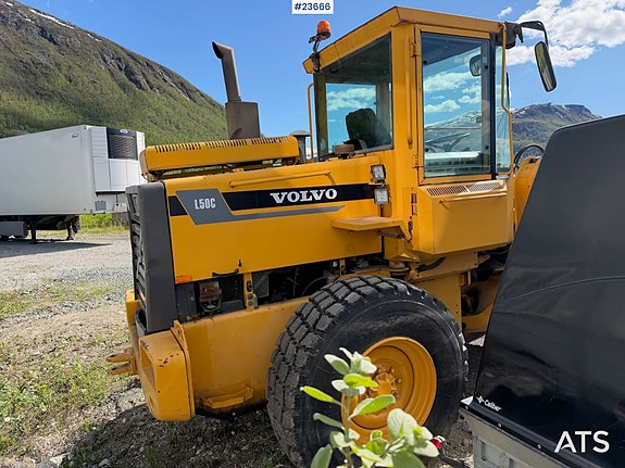 Volvo L50C hjullaster med skuffe, gode dekk og overhalt motor i 2018! 4 of 30