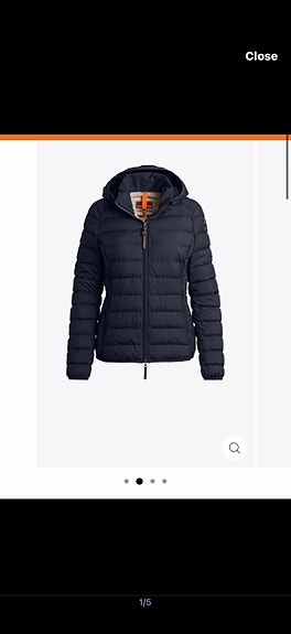 Juliet parajumper dunjakke navy