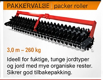 Gladiator RX skålharv med hydraulisk dybderegulering NY! 5 of 5