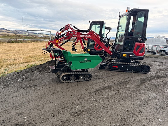 Andre SUPERKAMPANJE URFJELL U18 PRO - MODELLEN SOM HAR ALT! NÅ FÅR DU MED 300kg MINIDUMPER ELEKRISK PÅ KJØPET 2 of 5