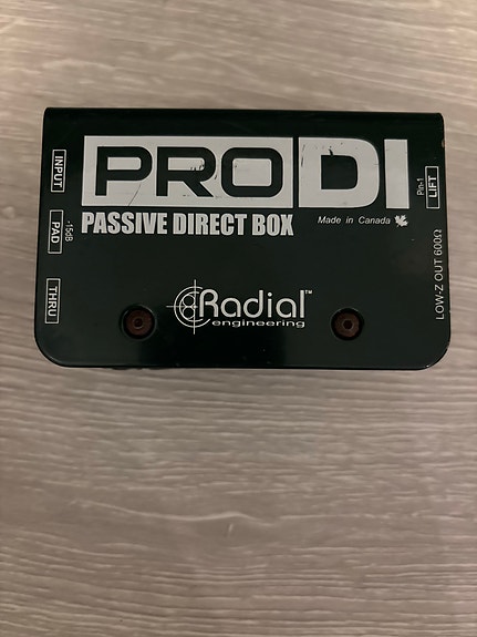 Radial ProDI passive DI-boks