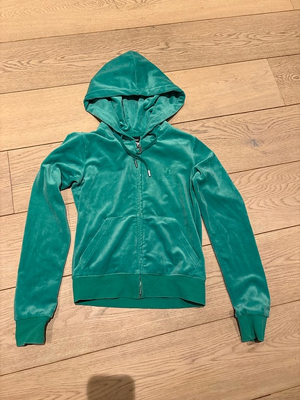 Juicy Couture hettegenser XS grønn