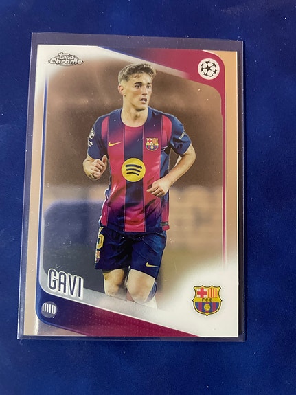 Gavi FC Barcelona fotballkort