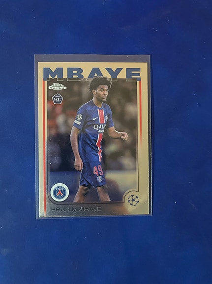 Ibrahim Mbaye RC fotballkort, Paris Saint-Germain