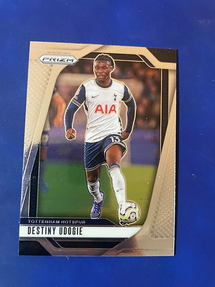 Panini Prizm Destiny Udogie fotballkort Tottenham Hotspur
