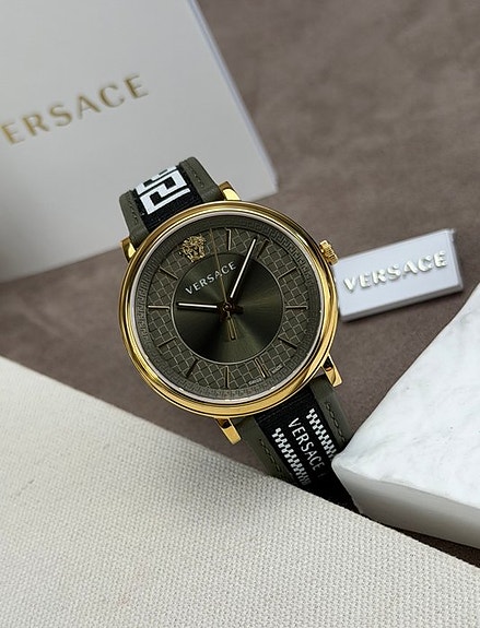Versace - V-Circle Green/Gold - VE5A016 21 - Herre - 2020—2025