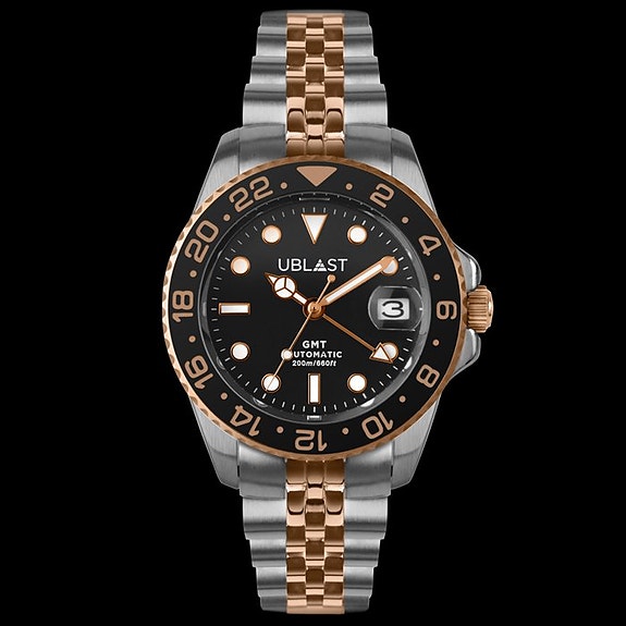 Ublast - Automatic Diver GMT - 20 ATM - UBDGMJ40BGB - Herre - 2026