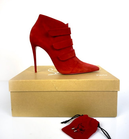 Christian Louboutin - Ankel-støvler - Størrelse: EU 39, EU 38.5