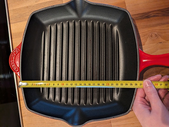 Le Creuset grillpanne