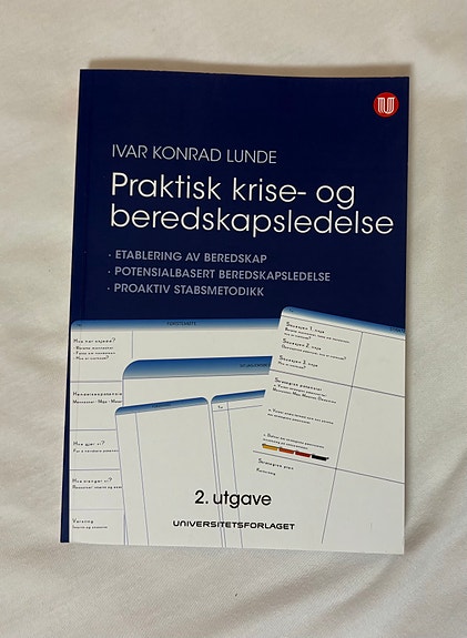 Praktisk krise- og beredskapsledelse – Rettsvitenskap