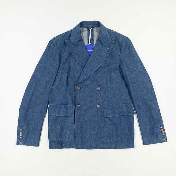 50 / M - Jacob Cohen - Denim Blazer - Aprox. Retail 849€ - Frakk - Ny med merkel