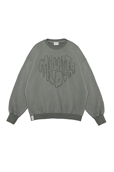 Mikuta Love oversized genser str L